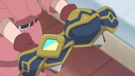 Diana preserved Lucius' trainer belt in Pokemon Horizons (Image via The Pokemon Company)